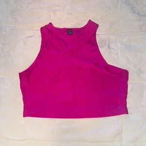 Women's Pink Crop Top